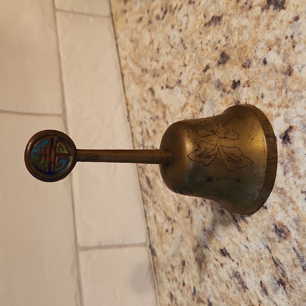 Vintage Sarna India Brass Bell